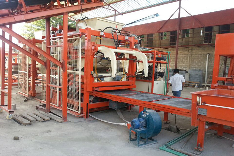 坦桑尼亞_ZN1000C砌塊成型機(jī)